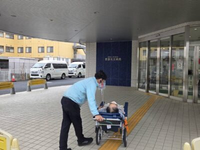 【搬送事例】京都から千葉県斎藤労災病院まで転院搬送
